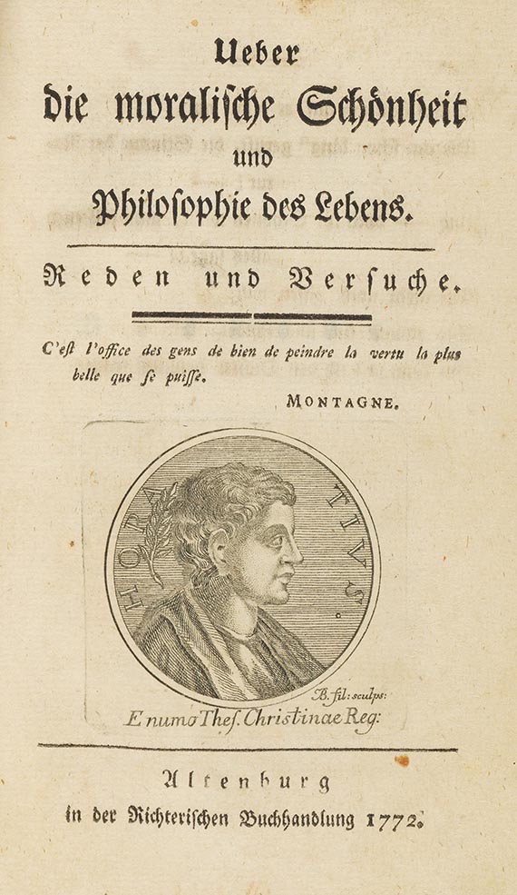 Schirach, Gottlob Benedikt - Sammelband mit vier Werken