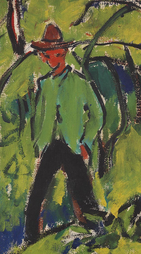 Ernst Ludwig Kirchner - Im Wald - 