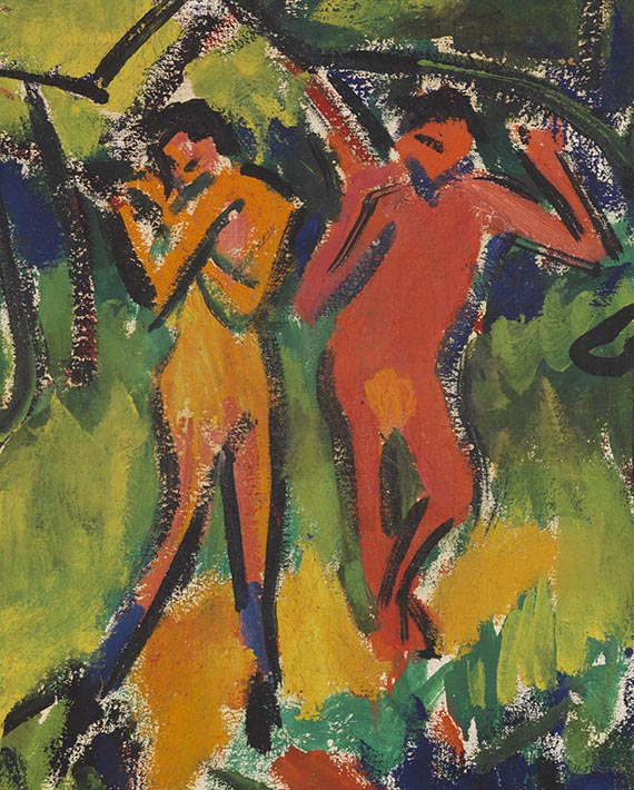 Ernst Ludwig Kirchner - Im Wald - 