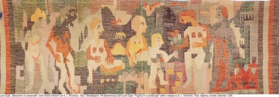 Ernst Ludwig Kirchner - Nacktes Mädchen auf Diwan - 