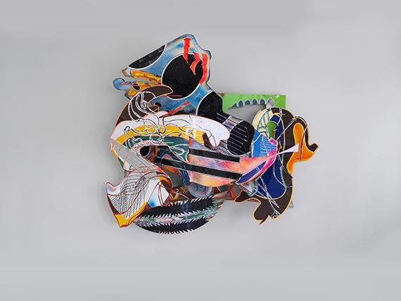 Frank Stella - The Pequod Meets the Rosebud (D-19, 1X)