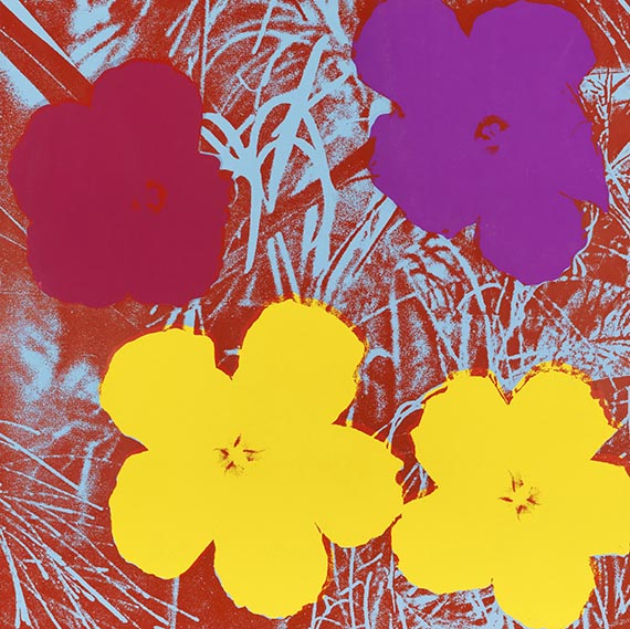 Andy Warhol - Flowers (10 Blatt)