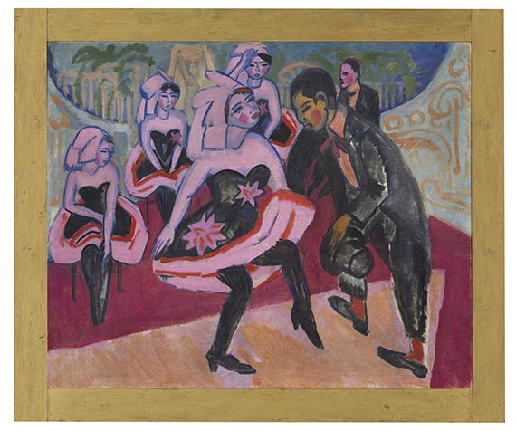 Ernst Ludwig Kirchner - Tanz im Varieté - 