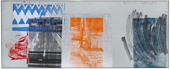 Robert Rauschenberg - Posse Stir (Galvanic Suite) - 