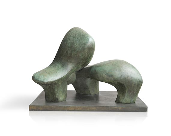 Henry Moore - Working Model for Sheep Piece - 