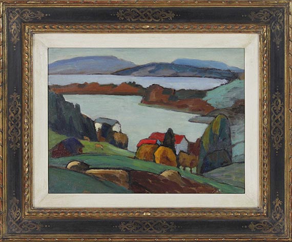 Gabriele Münter - Staffelsee (See) - Frame image