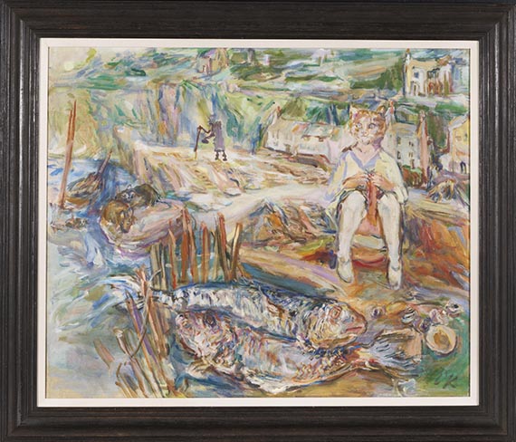 Oskar Kokoschka - Private Property - Frame image