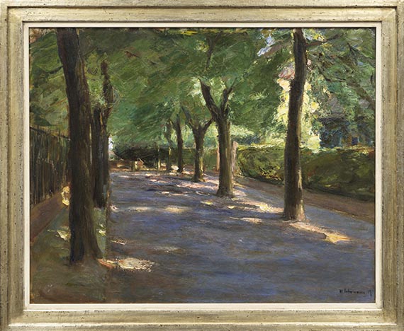 Max Liebermann - Die Colomierstraße in Wannsee - Frame image