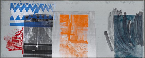 Robert Rauschenberg - Posse Stir (Galvanic Suite) - Frame image