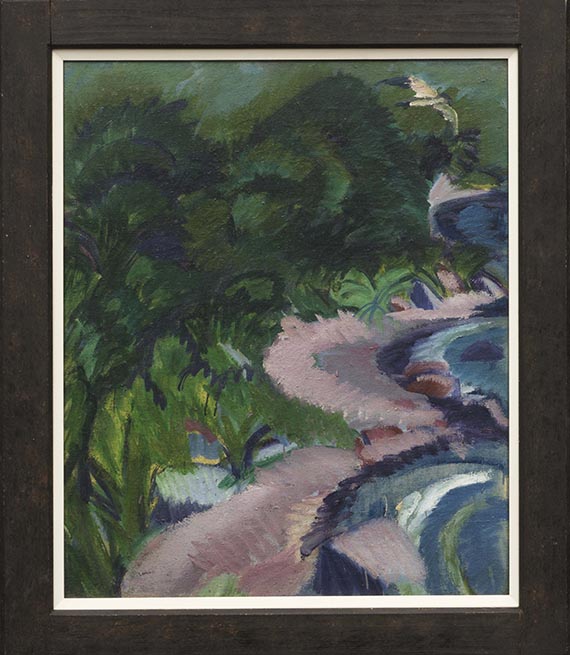 Ernst Ludwig Kirchner - Fehmarnlandschaft - Frame image