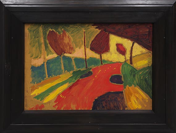 Alexej von Jawlensky - Spanische Tänzerin - Frame image