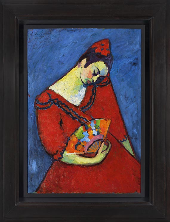 Alexej von Jawlensky - Spanische Tänzerin - Frame image