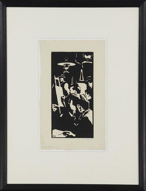 Karl Schmidt-Rottluff - In einem Atelier - Frame image