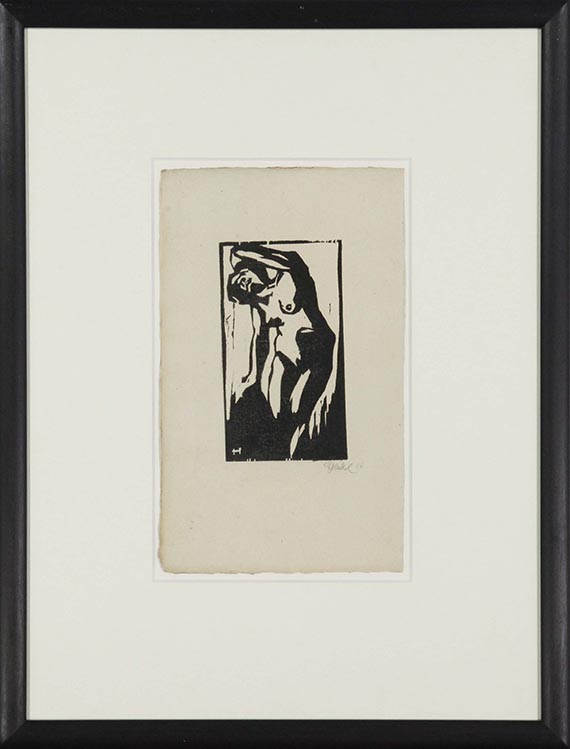Erich Heckel - Im Tanz (Tanzendes Weib) - Frame image
