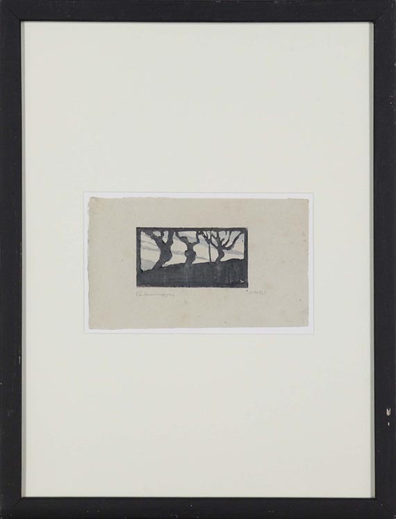 Erich Heckel - Vor Sonnenaufgang - Frame image