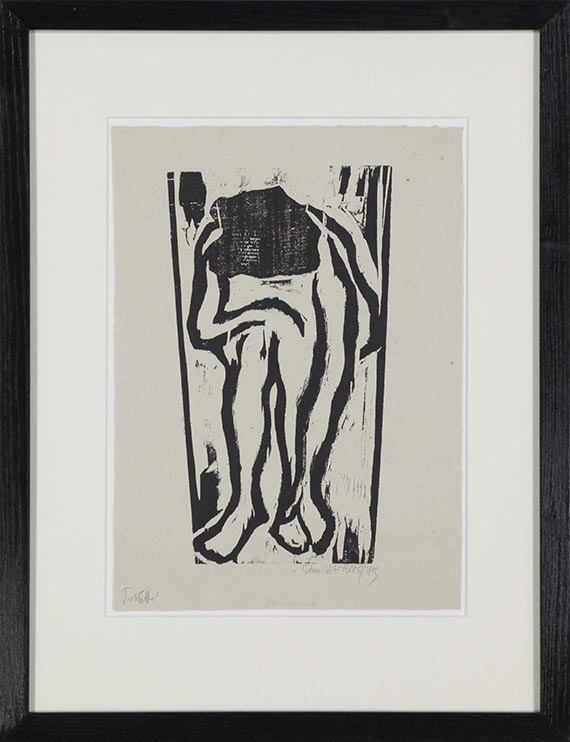 Karl Schmidt-Rottluff - Toilette - Frame image