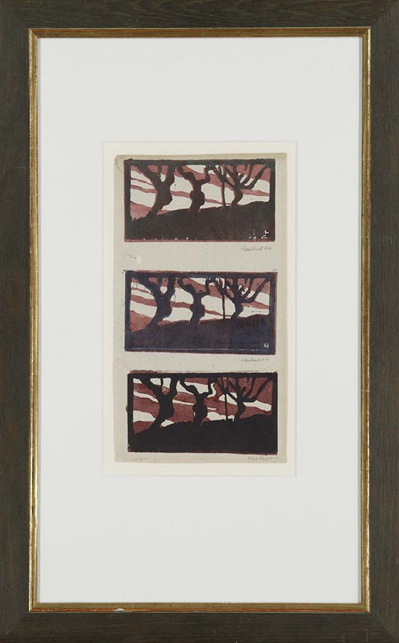 Erich Heckel - Vor Sonnenaufgang - Frame image