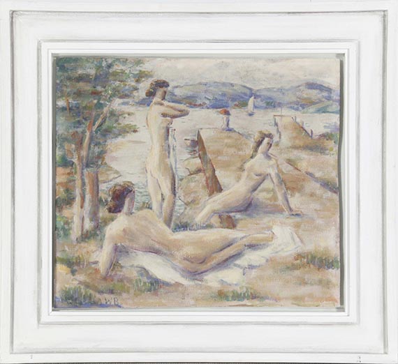 Willi Baumeister - Badende - Frame image