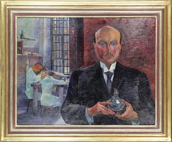 Conrad Felixmüller - Bildnis Rudolf Feldmann - Frame image