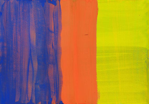 Katharina Grosse - 4. Bll.: Ohne Titel - 