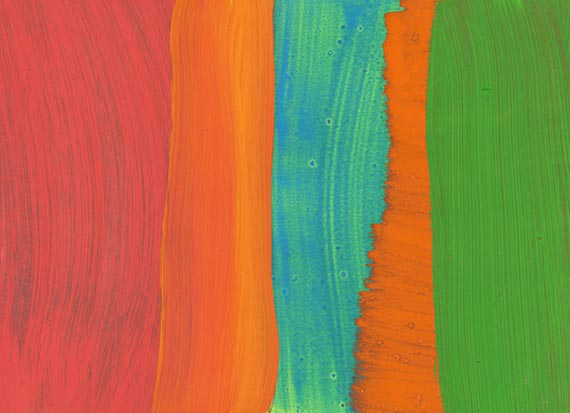 Katharina Grosse - 4. Bll.: Ohne Titel - 