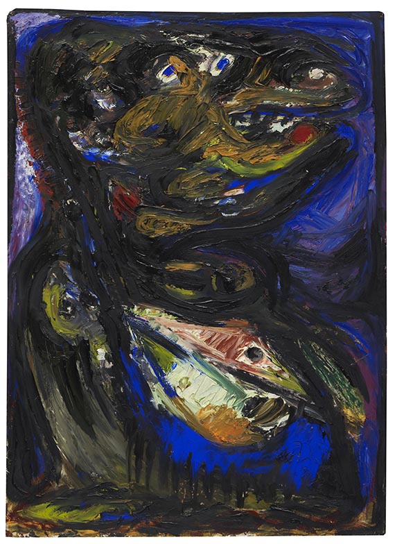 Asger Jorn - Saaret vilddyr (Wounded Beast I)