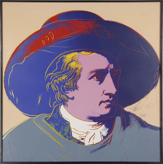 Andy Warhol - Goethe - Frame image