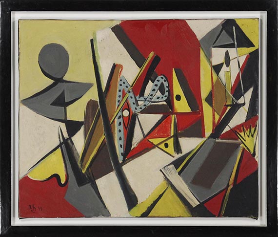 Ernst Wilhelm Nay - Lampe - Frame image