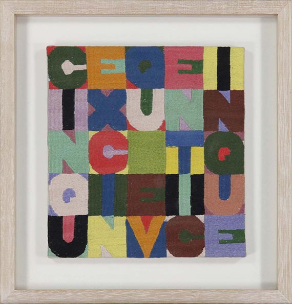 Alighiero e Boetti - Cinque x Cinque venticinque - Frame image