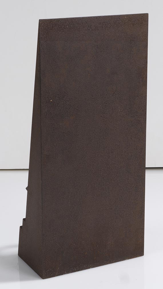 Fritz Koenig - Kleines Epitaph für Ikarus II - Back side