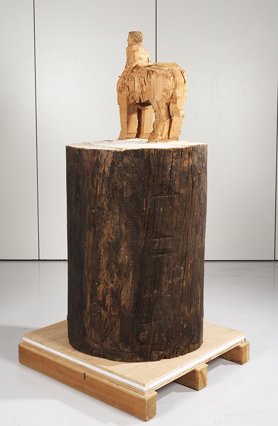 Stephan Balkenhol - Centaur - Back side