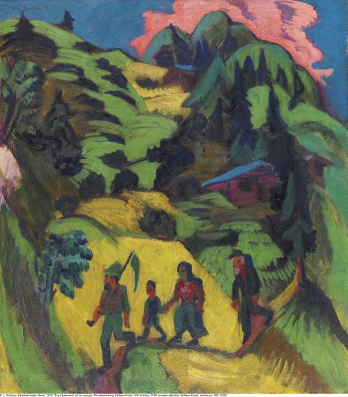 Ernst Ludwig Kirchner - Sennkopf (Martin Schmid) - 