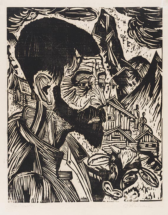 Ernst Ludwig Kirchner - Sennkopf (Martin Schmid)