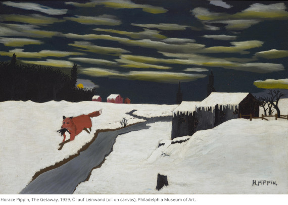 Horace Pippin - Winterlandschaft - 