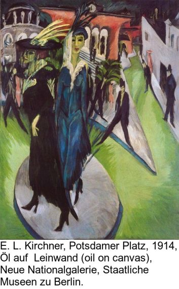 Ernst Ludwig Kirchner - Straßenszene (Berlin) - 