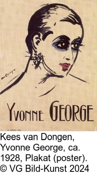 Kees van Dongen - Tête de femme - 