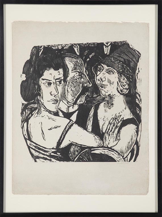 Max Beckmann - Gruppenbildnis Edenbar - Frame image