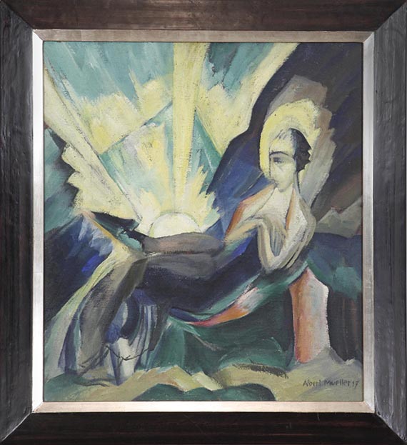 Albert Mueller - Sonnenaufgang - Frame image