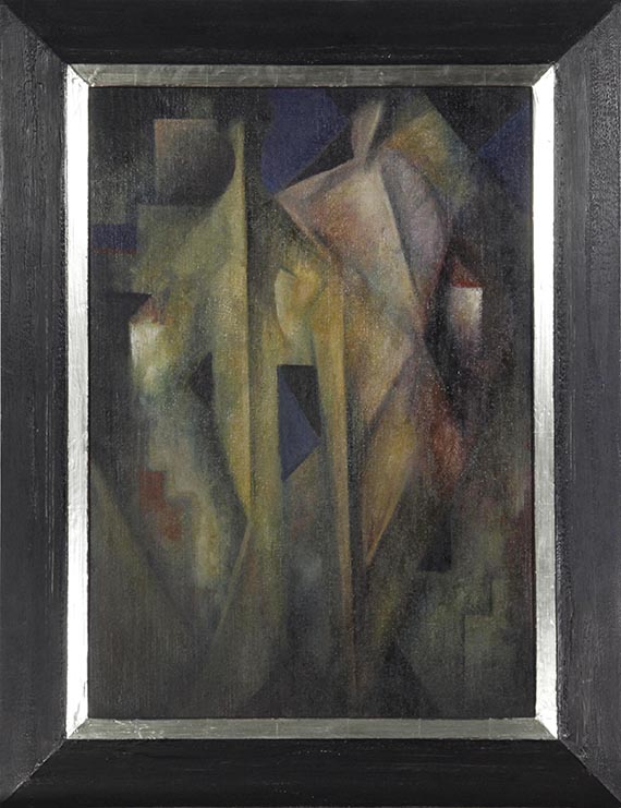 Edmund Daniel Kinzinger - Zwei Figuren - Frame image