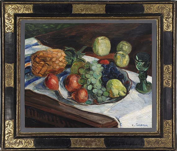 Hans Purrmann - Früchtestillleben - Frame image