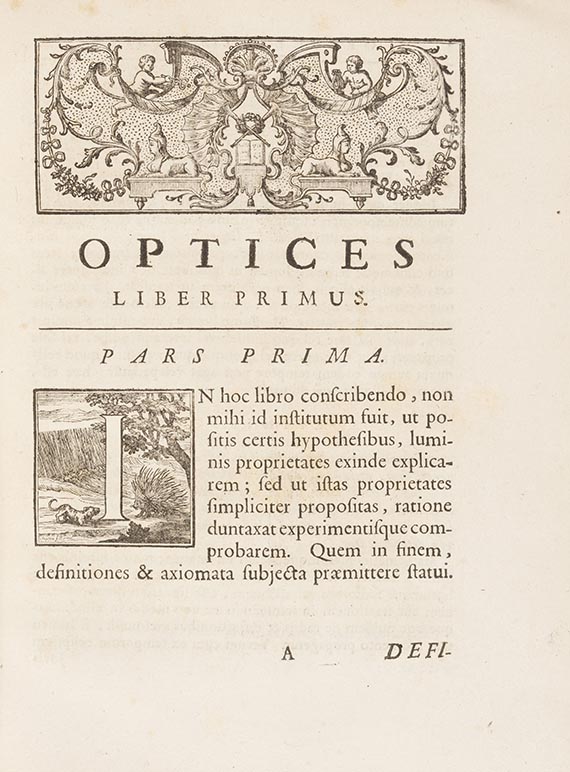 Isaac Newton - Optice
