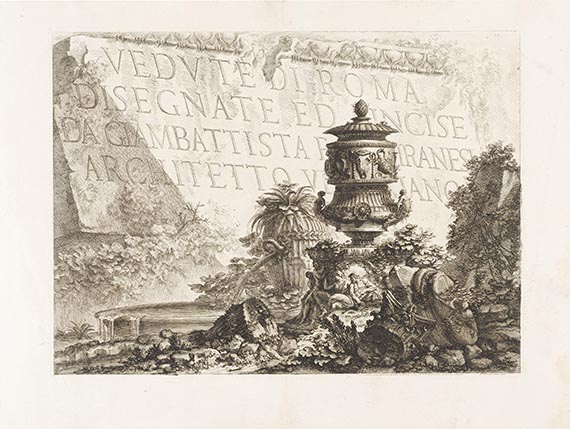 Giovanni Battista Piranesi - Vedute di Roma - 