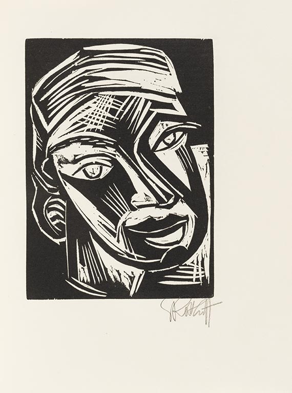 Karl Schmidt-Rottluff - Karl Schmidt-Rottluffs graphisches Werk bis 1923. Dabei: Acht Maler, 1930 - 