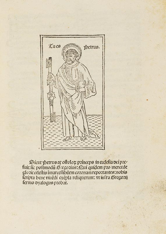  Gregorius der Große - Inkunabel-Sammelband - 