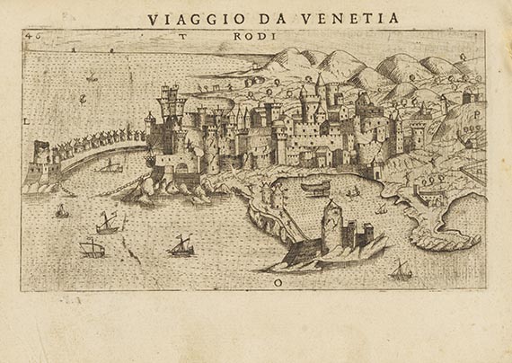 Giuseppe Rosaccio - Viaggio da Venetia a Costantinopoli per mare...