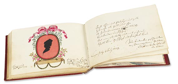 Johann Ernst Leisching - 2 Stammbücher - Album amicorum - 