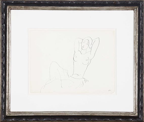 Henri Matisse - Odalisque, Nice 1931 - Frame image