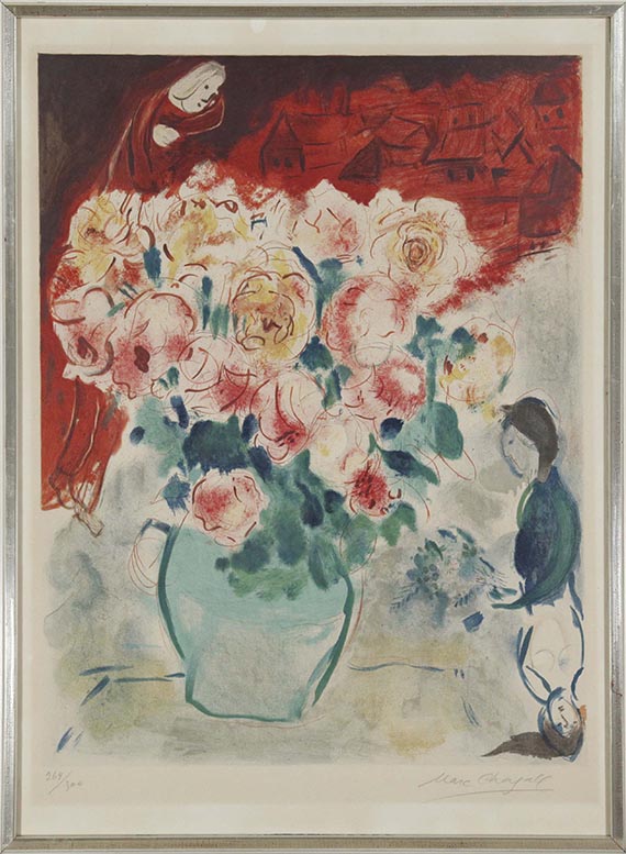 Marc Chagall - Le Bouquet - Frame image