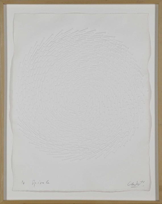 Günther Uecker - Spirale - Frame image