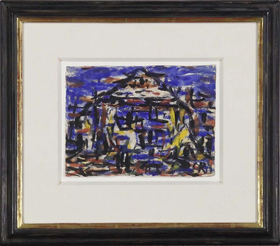 Christian Rohlfs - Haus im Tessin - Frame image